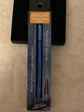 Okalan Perfect Liquid Liner — Vibrant Blue Eyeliner